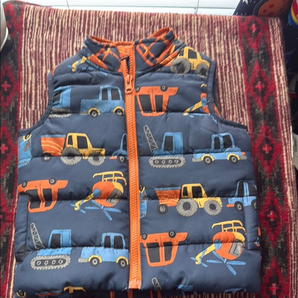 Kids Headquarters Construction Vehicle Vest
